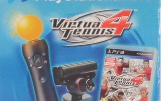 Playstation Move Starter Pack: Virtua Tennis 4