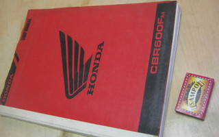 Huoltokirja Honda CBR600 F, M