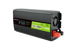 Green Cell PowerInverter LCD 12V 500W/10000W aut