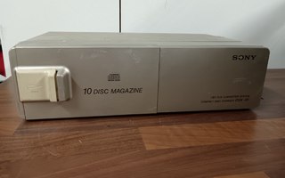 Sony CDX-45 10 cd-levyn vaihtaja (testaamaton)