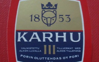 KARHU PORIN OLUT H-0326