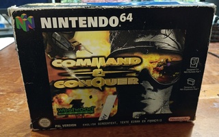 Command & Conquer - N64 - CIB