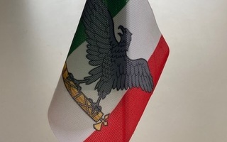 Italian sosiaalinen tasavalta - pöytälippu (Benito Mussolini