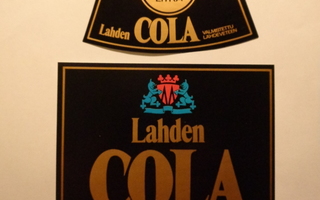 Etiketti - Lahden Cola 1 litra, Oy Mallasjuoma