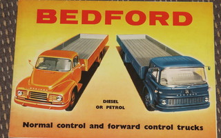 1961 Bedford kuorma-auto esite - KUIN UUSI - 16 sivua