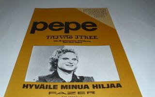 PEPE WILLBERG  Syksyn Sävel 1974 nuotit + sanat