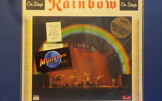 RAINBOW - ON STAGE - SCAN 1977 1ST.PRESS M-(EX)/EX- 2LP