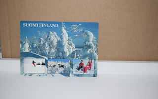 postikortti suomi finland hyvää joulua