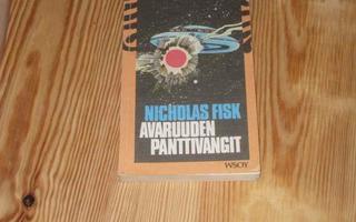 Fisk, Nicholas: Avaruuden panttivangit 2.p nid. v. 1977