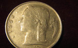 1 franc 1958 Belgia-Belgique