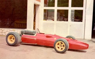 Ferrari 312 Formula 1 -postikortti