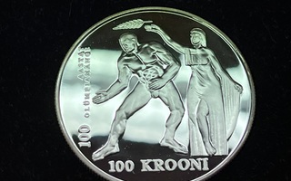 Eesti 100 krooni 1994 proof.