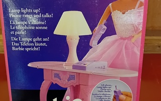 Barbie Pink Magic puhelinpöytä 1991