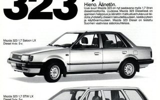 Mazda 323 Diesel -esite 1988