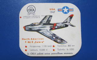 OKA KAHVILAPPU:NORTH AMERICAN F-86 E SABRE