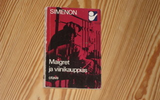 Simenon, Georges: Maigret ja viinikauppias 1.p nid. v. 1972