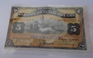 5 pesos v.1896