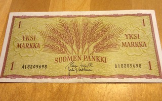 Yhden markan seteli v. 1963
