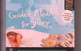cd, Simonette Vaja - Guided Meditation for Sleep UUSI / NEW