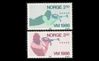 Norja 940-1 ** Ampumahiihdon MM-kisat (1986)