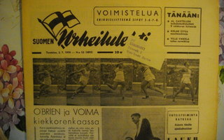 Suomen Urheilulehti Nro 53/1959 (27.9)