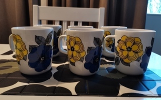 MARIMEKKO KESTIT MUKI, 2.5 DL / 6 KPL