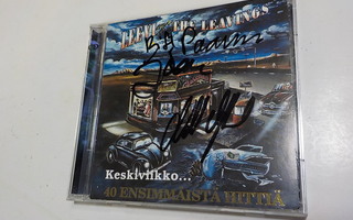 LEEVI AND THE LEAVINGS KOKOELMA 2CD KOLMELLA NIMMARILLA