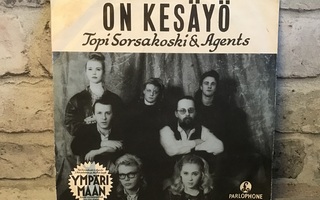 TOPI SORSAKOSKI/ J. KARJALAINEN 7” singlelevy