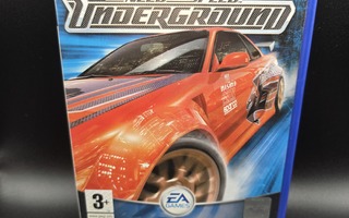 Need for speed underground - Ps2 peli