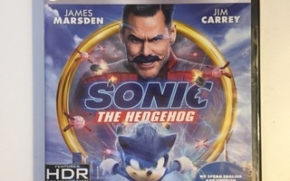 Sonic the Hedgehog (4K Ultra HD + Blu-ray) Jim Carrey (UUSI)