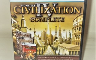 CIVILIZATION 4 COMPLETE  (PC)