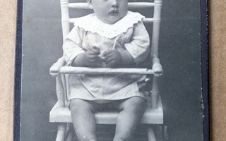 Visiittikuva valokuva lapsi Hämeenlinna