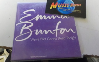 EMMA BUNTON - WE'RE NOT GONNA SLEEP TONIGHT PROMO CDS