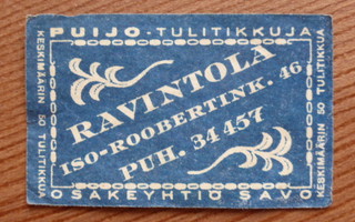 RAVINTOLA ISO-ROOBERTINK. 46