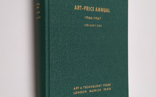 Art-price annual 1966-1967
