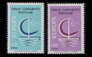 Turkki 2018-9 ** Europa (1966)