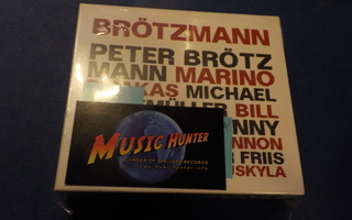 BRÖTZMANN - JAZZ WERKSTATT BOX UUSI 3CD BOKSI