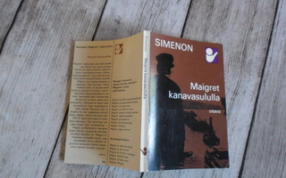 Simeon: Maigret kanavasululla; p. 1971; 1.p