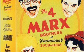 THE 4 MARX BROTHERS | AT PARAMOUNT 1929-1933 BLU-RAY