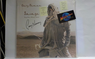 GARY NUMAN - SAVAGE... UUSI SS 2LP + NIMMARI!!!!