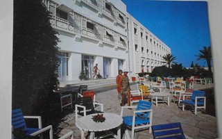 Tunisia, Hotel Marhaba ja terassia, väripk, ei kulk.