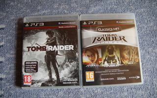 PS3 : Tomb Raider +  The Tomb Raider Trilogy - Classics HD