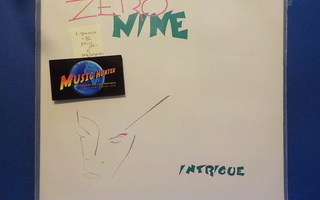 ZERO NINE - INTRIGUE - FINLAND 1986 1.PAINOS M-/M- LP