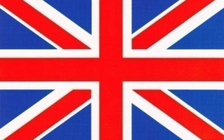 Englannin lippu (postikortti)