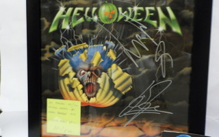 HELLOWEEN - S/T EX-/EX+ 12" EP + NIMMARIT