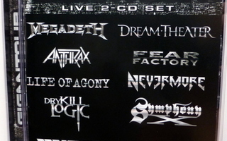 MEGADETH Nevermore ANTHRAX LIVE 2xCD Gigantour 2004