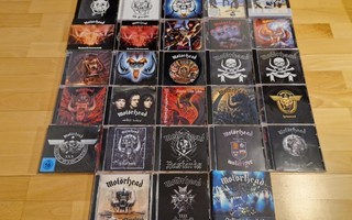 Motörhead paketti 28 cd:tä