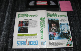 Hamelnin Musta Rutto-VHS (FIx, Star Video, Donovan, 1972)