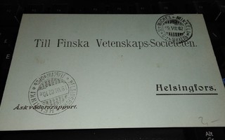 Mikkeli / Sulkava Ukkoskortti 1902 PK450/20