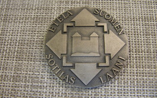 Etelä-Suomen Sotilaslääni mitali 1986.